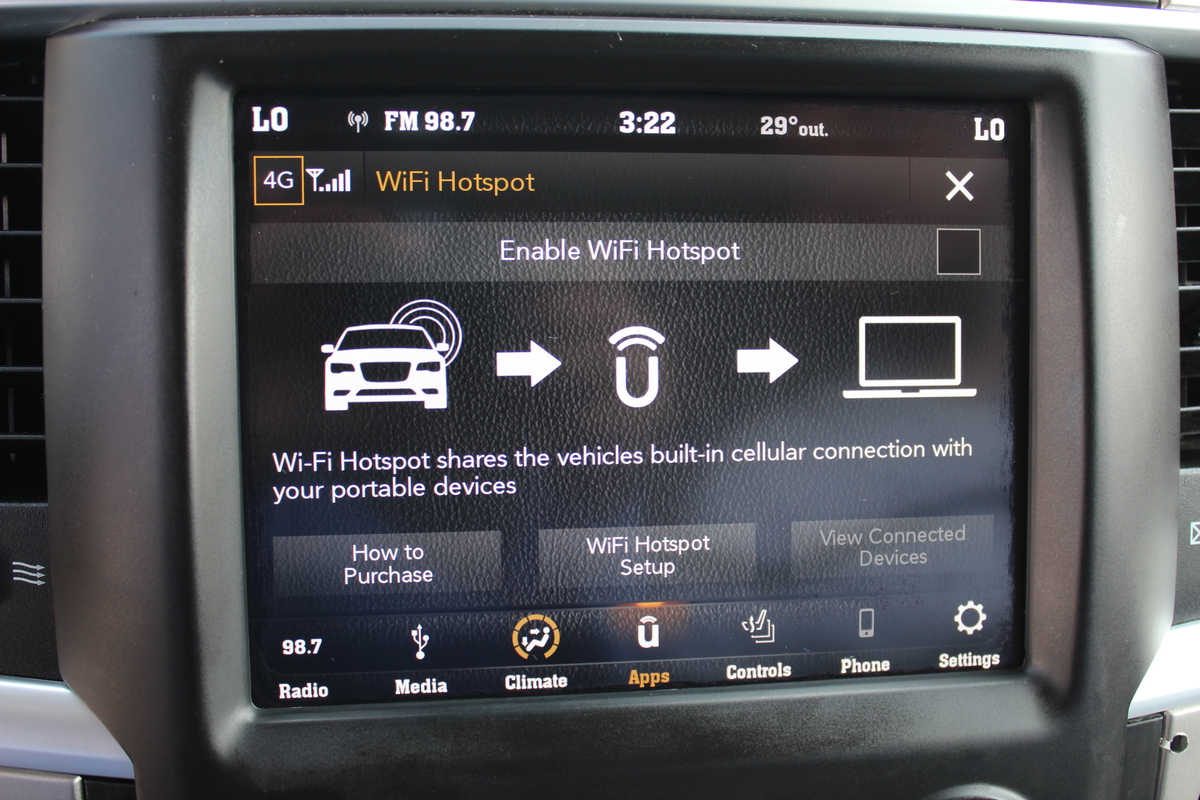 2019 ram 1500 sales wifi hotspot