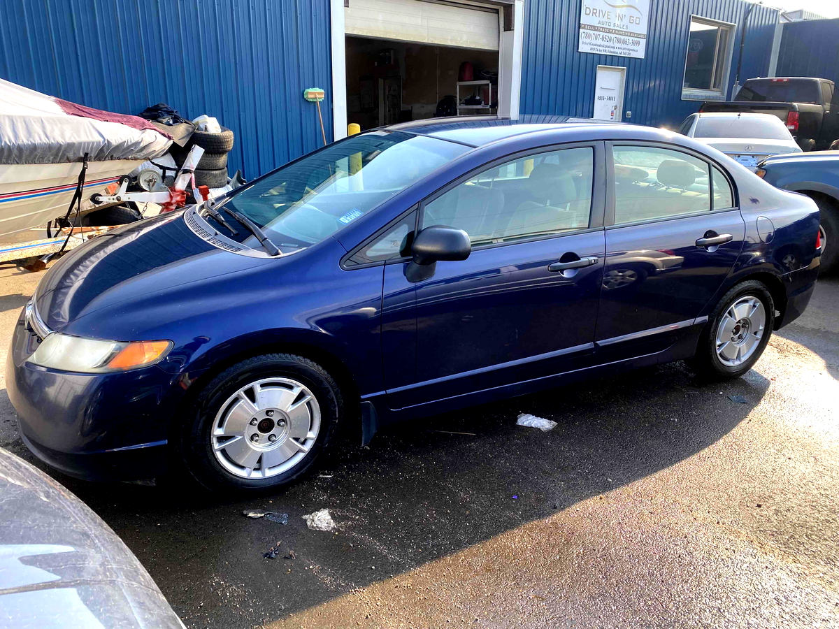 2007 Honda Civic DX, Sedan, Runs And Drives Good, 6 Months Warranty ...