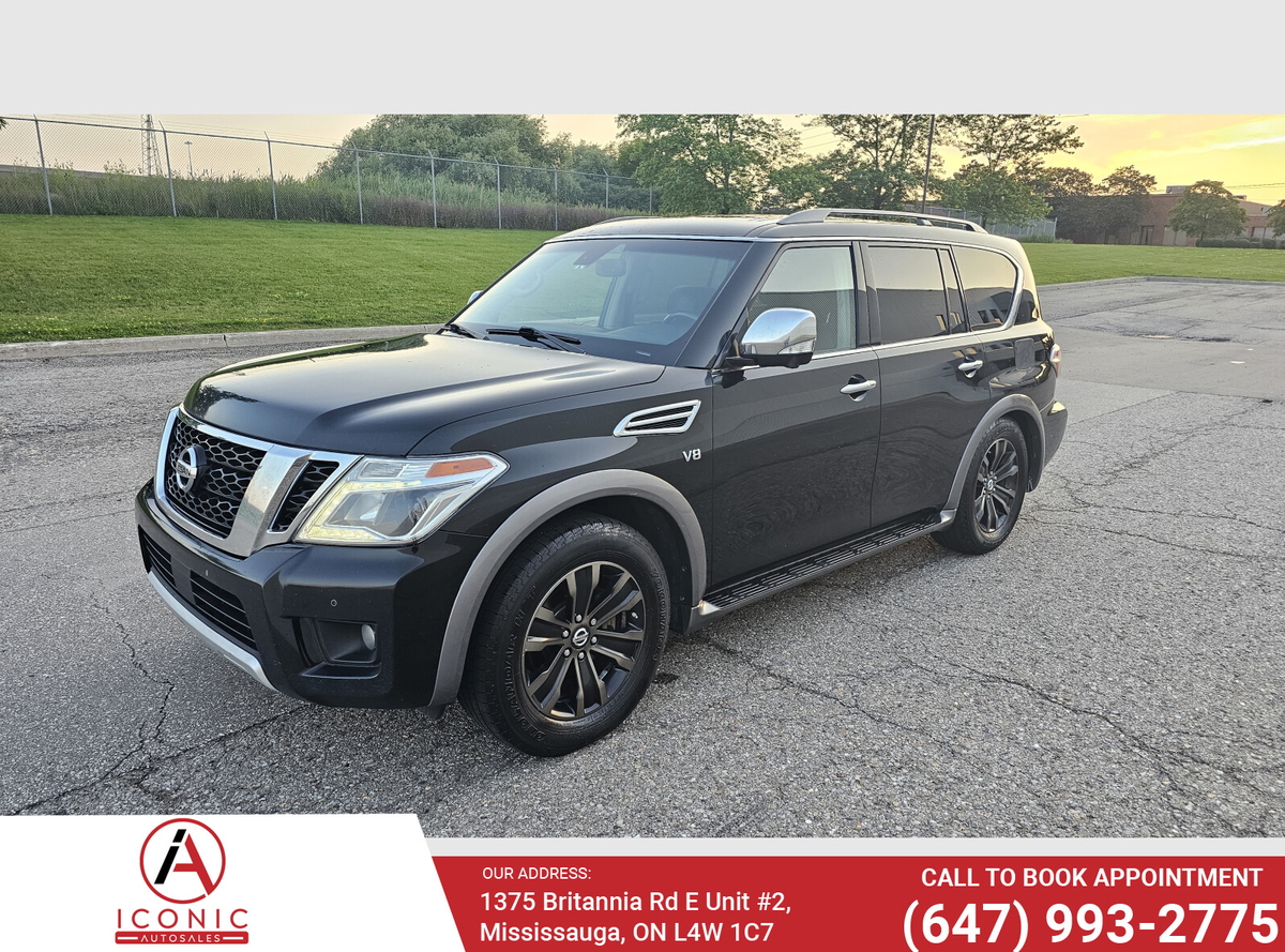 2017 Nissan Armada Platinum CLEAN CARFAX DVD NAVI