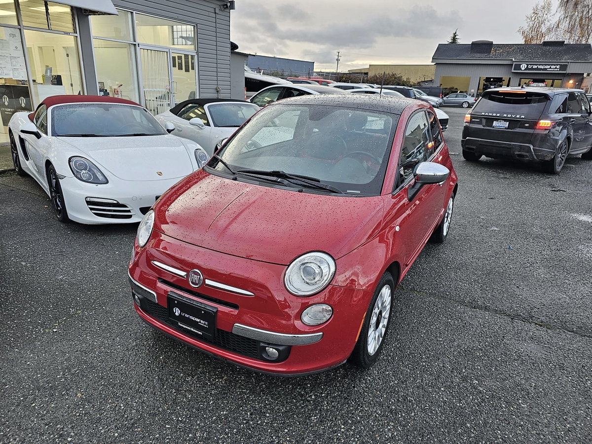 ﻿2013﻿ ﻿FIAT﻿ ﻿500﻿ ﻿Lounge﻿ - Transparent Motor Cars