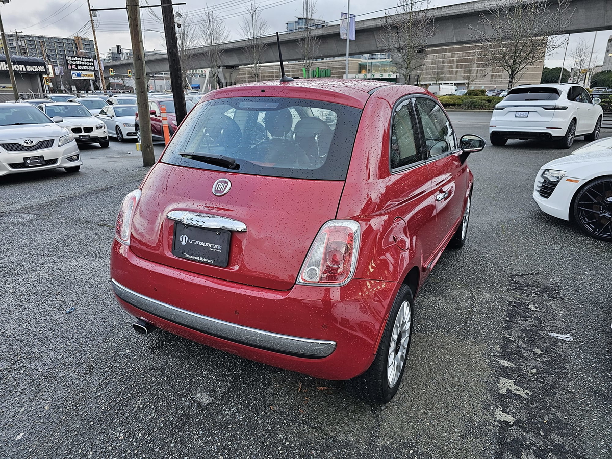 ﻿2013﻿ ﻿FIAT﻿ ﻿500﻿ ﻿Lounge﻿ - Transparent Motor Cars