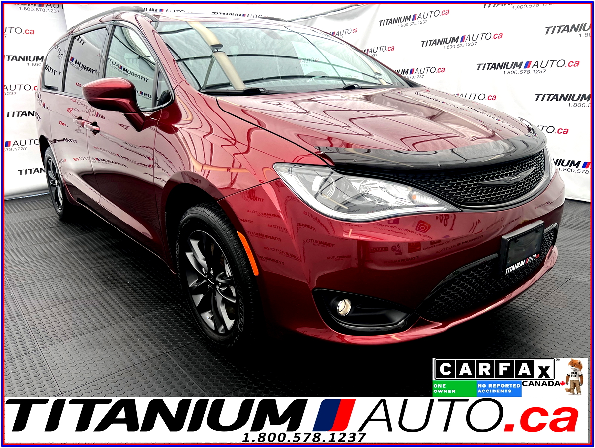 ﻿2020﻿ ﻿Chrysler﻿ ﻿Pacifica﻿ S AWDDVDGPSLeatherTouring LBlind SpotTow PKGApple Play