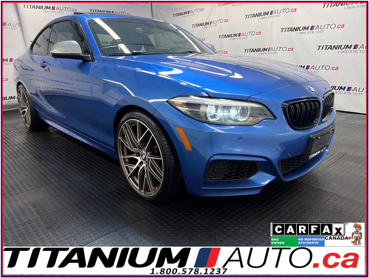 2018﻿ ﻿BMW﻿ ﻿2 Series﻿ M240 xDrive-Apple Play-Camera-Park Sensors F&R-New  Tires - Titanium Auto