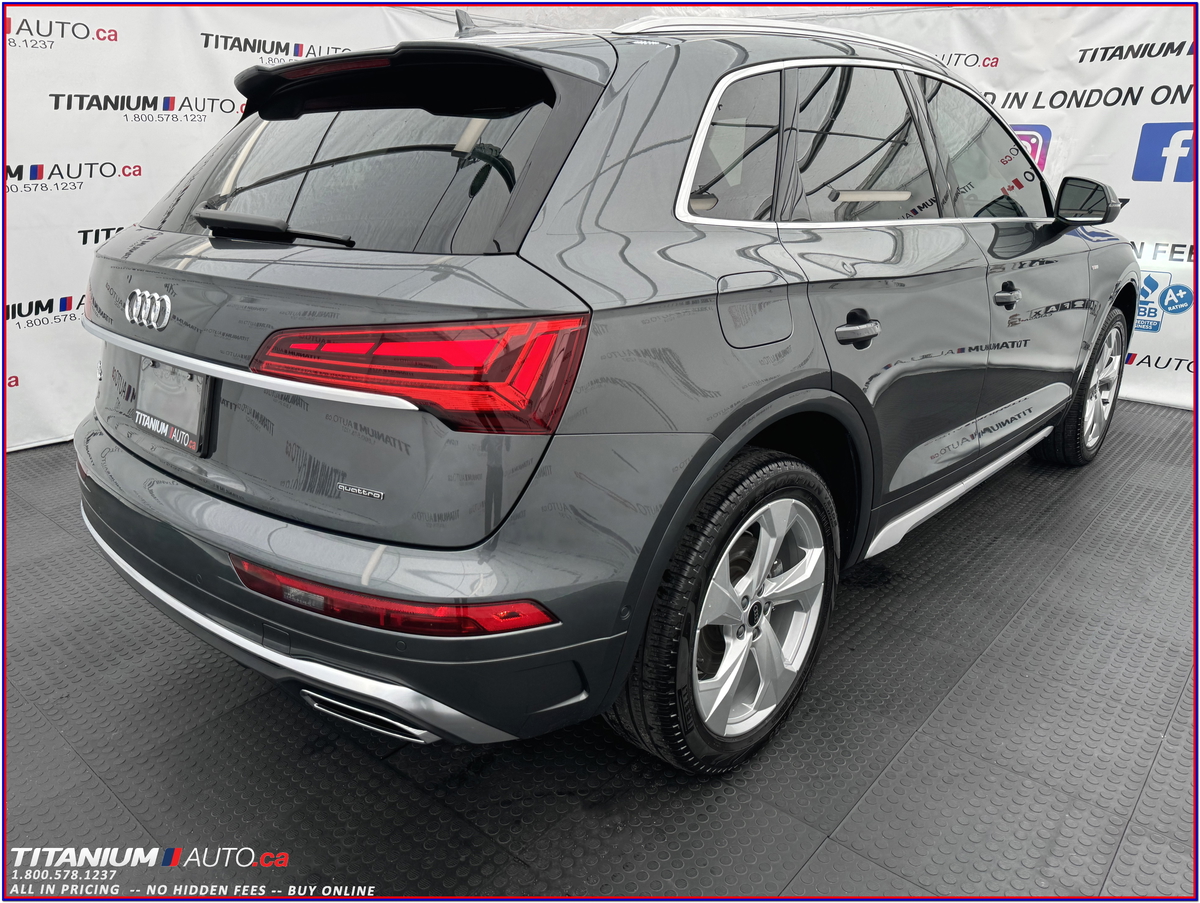 ﻿2021﻿ ﻿Audi﻿ ﻿Q5﻿ Progressiv S-Line Quattro-Cooled Leather-GPS-Pano ...