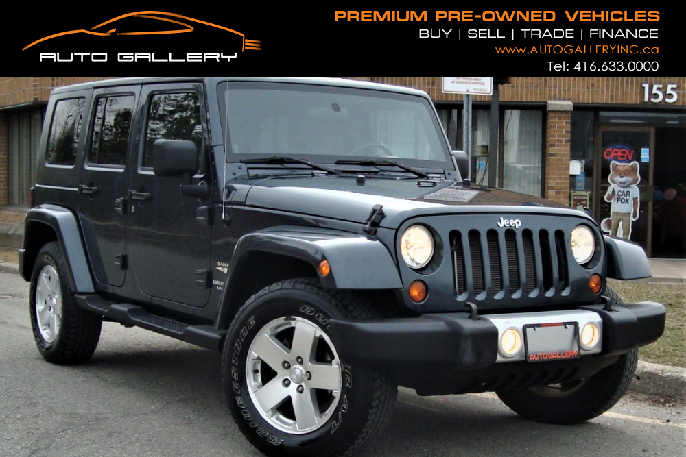2008 Jeep WRANGLER UNLIMITED SAHARA 4X4 TRAIL-RATED, SOLD!!! DUAL TOP, PWR.  WINDOWS & LOCKS, REMOTE STA - Auto Gallery