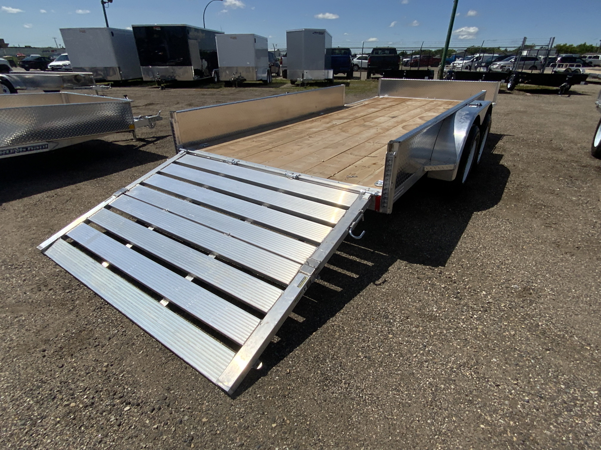 2023 Strong Haul 6.8 x16 Toy Hauler Tandem Flat Deck | Ramp Gates 